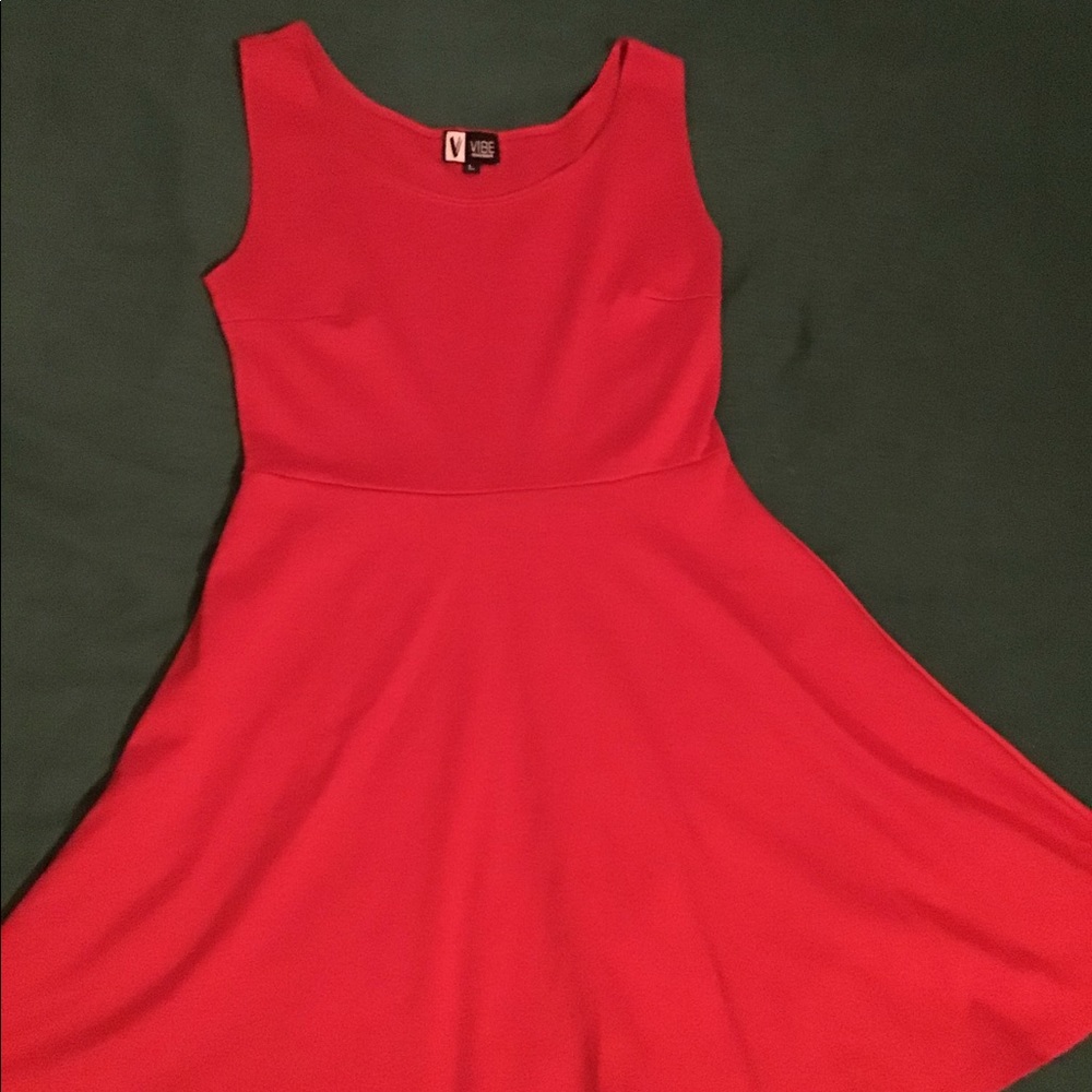 Red dress